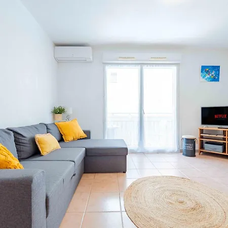 Entre Aude & Cite - T2 Cosy Avec Balcon Et Clim Apartamento
